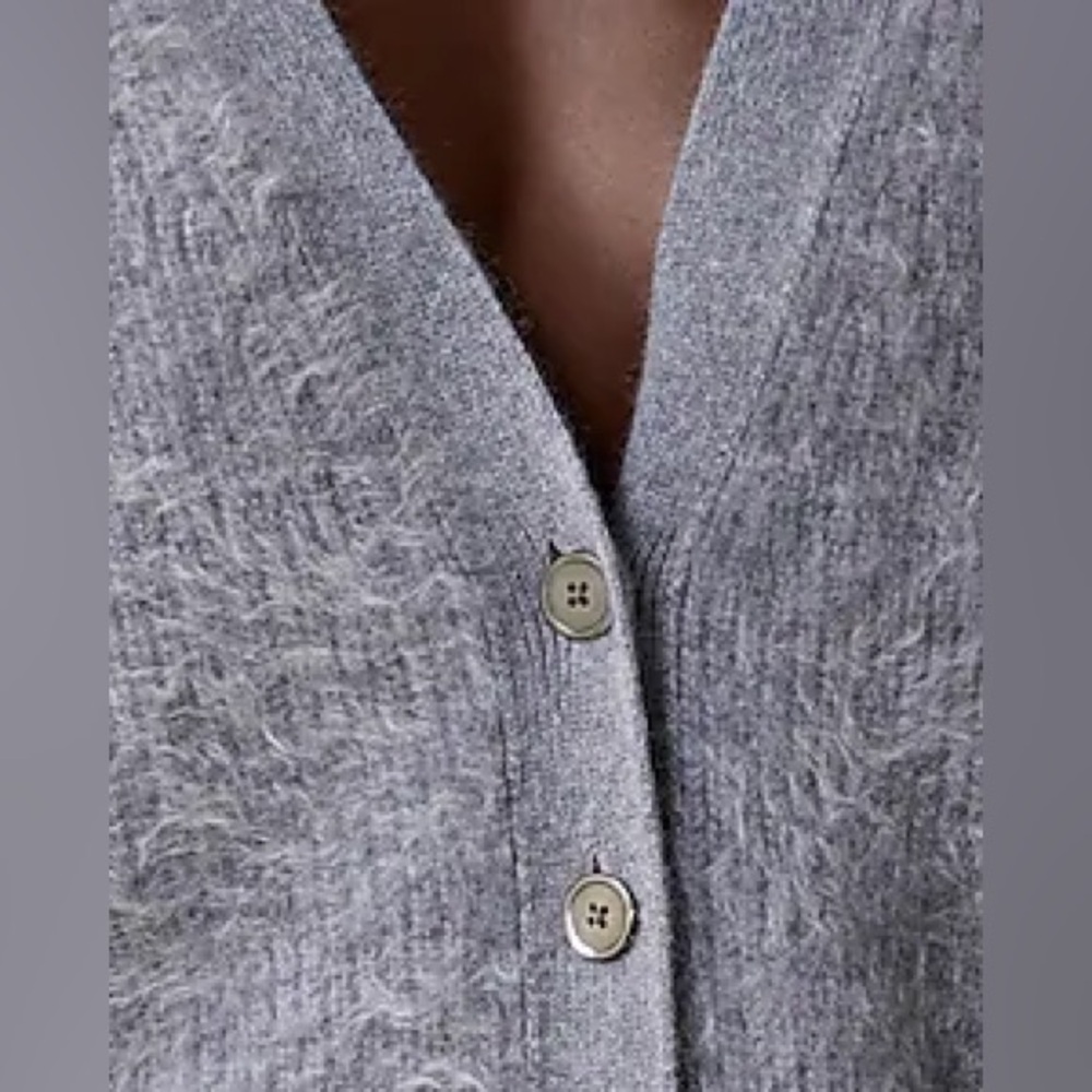 J.Crew Spring Street cashmere oversized cardigan - NWT - Size XS - Picture 6 of 8